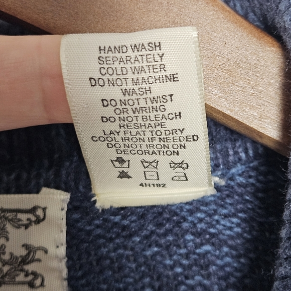 Tiara Vintage Embroidered Fall Patchwork Full Zip Sweater Sz: medium - Picture 11 of 15